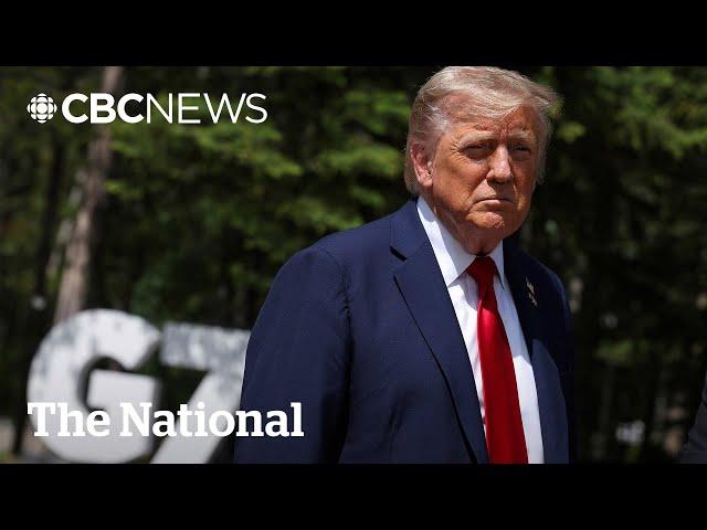 Trump makes early G7 exit, agrees to trade talks with Carney