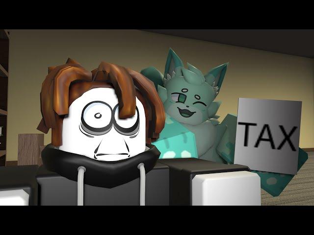 Tax Time :) (Feizao Takes Down the Bad Kid but another ending) (Roblox Animation)