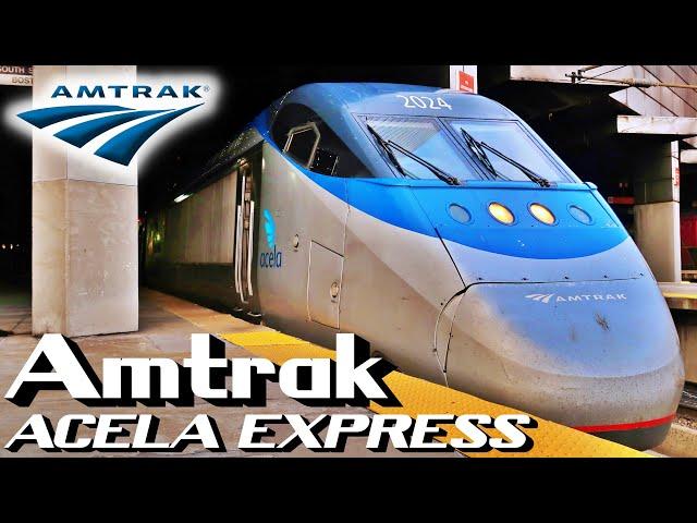 Amtrak Acela Express Washington D.C. to Boston | America's Fastest Train