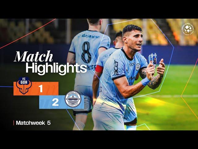 Match Highlights | FC Goa 1-2 Mumbai City FC | MW 5 | ISL 2024-25