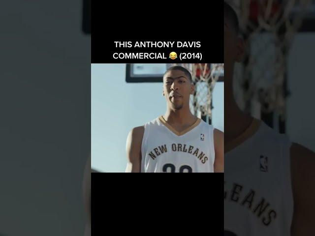 'REJECTED BY ANTHONY DAVIS!'  This AD commercial from 2014  | #shorts
