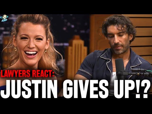 EXCLUSIVE! Justin Baldoni DROPS His Case Against Blake Lively!? - Lawyers React