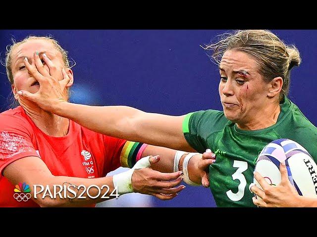 Beast Mode: women's rugby sevens hits hard at the Paris Olympics | NBC Sports