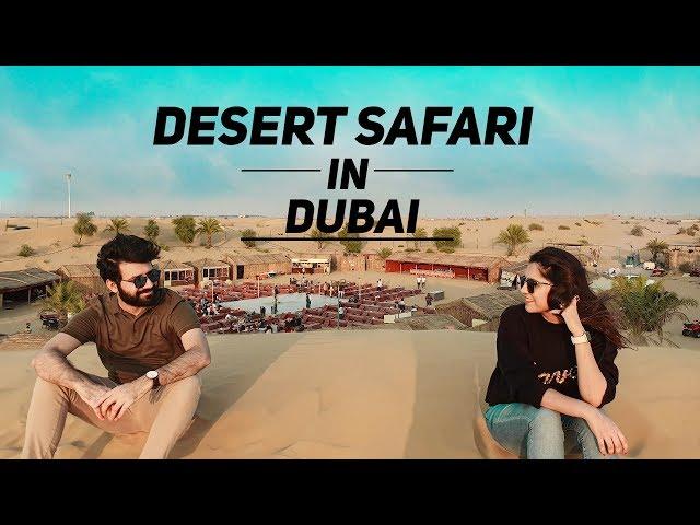 Desert Safari in Dubai I Travel Vlog I Wasalicious