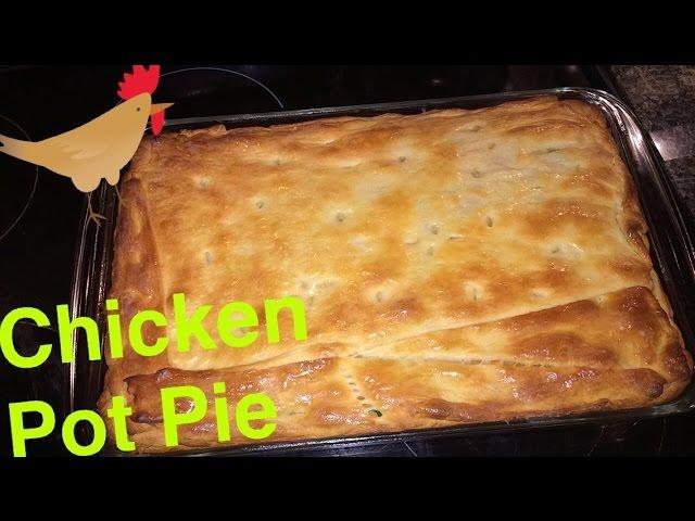 How to Make Fast and Easy: Chicken Pot Pie HOMEMADE TUTORIAL 2017