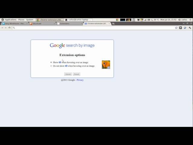 Search By Image - An extension to use the image search from Google