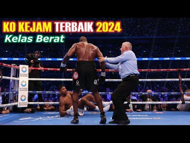 Inilah KO Tinju Kelas Berat Terbaik Tahun 2024!