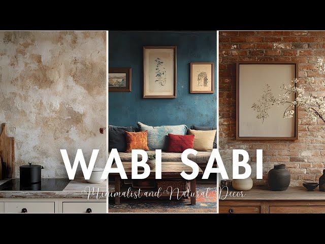 Wabi-Sabi Interior Design Style Guide | Embrace Imperfection with Minimalist and Natural Decor