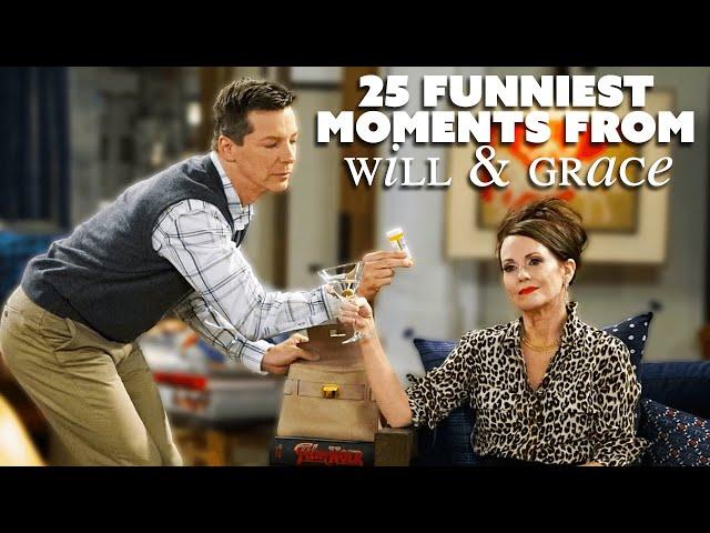 25 hysterical moments from Will and Grace | 25th Anniversary | Comedy Bites