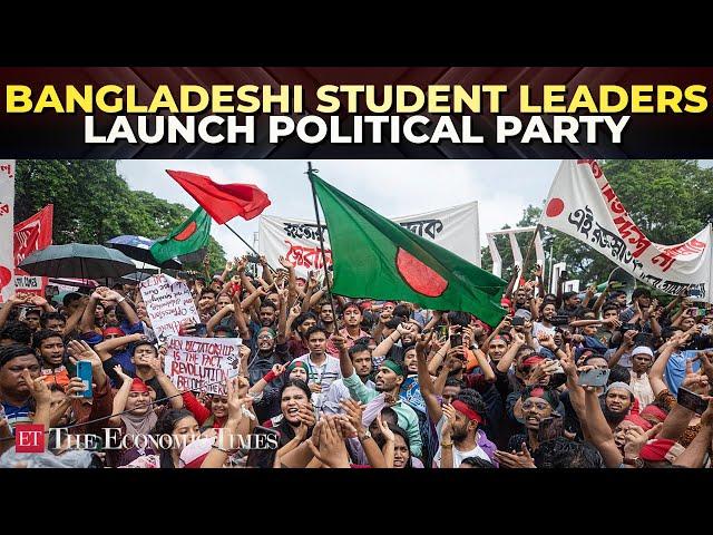 Bangladesh’s student uprising leaders launch new party to challenge Hasina-Zia duopoly