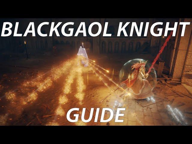 BLACKGAOL KNIGHT K.O.! Easy Elden Ring Guide