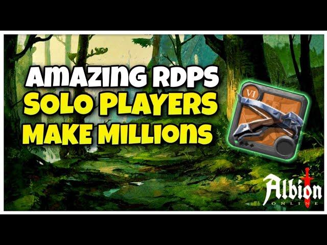 Solo Players: Light Crossbow AMAZING RDPS Build Breakdown in Albion Online make MILLIONS of Silver