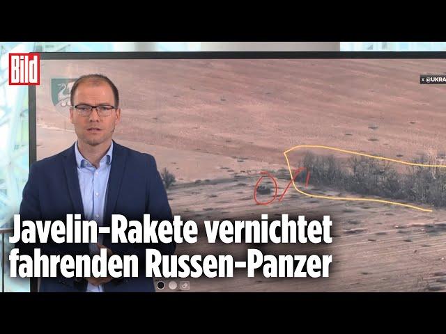 Russen erobern 15 Orte in zwei Wochen | BILD-Lagezentrum