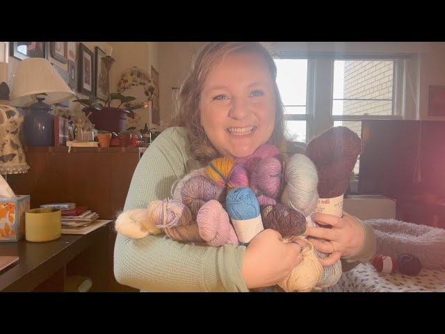 Knitting ONLY From Stash in 2024! | Yarn Stash Tour, Pattern Inspo & 6 Month Knitting Plans