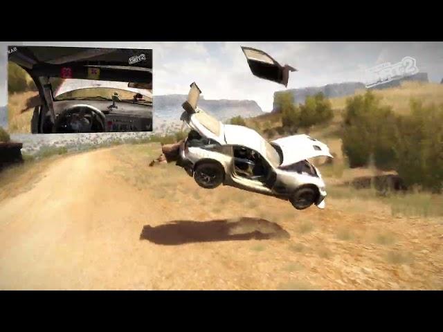 Colin McRae: DiRT 2 || Crashes, Funny Moments Compilation