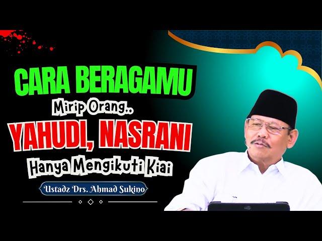 Kebanyakan Umat islam Dalam Beragama Hanya Ikuti Apa Kata Kiai - Jihad Pagi MTA - Drs Ahmad Sukino