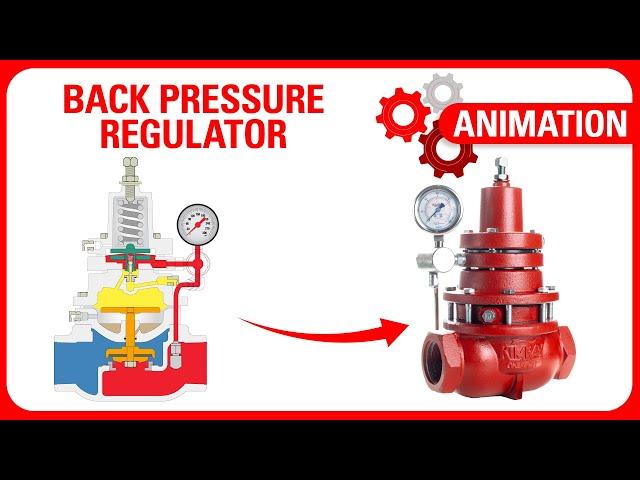 Kimray Back Pressure Regulator Working Principle | Training Animation