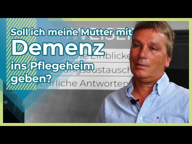 Lewy-Körper-Demenz und Pflegeheim - Erfahrungen von Buchautor Peter Wolff