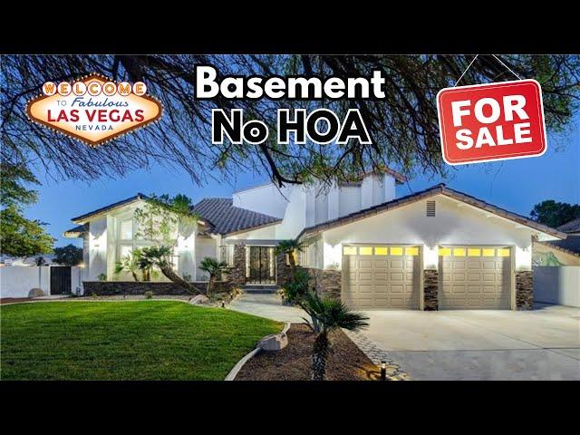 Luxury Home For Sale with Big Lot | No HOA | Near Summerlin | RV Parking | Home Tour | Las Vegas