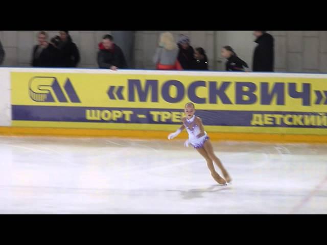 Мария Головкина, ПП, Мемориал Волкова 2015 (мл. группа)