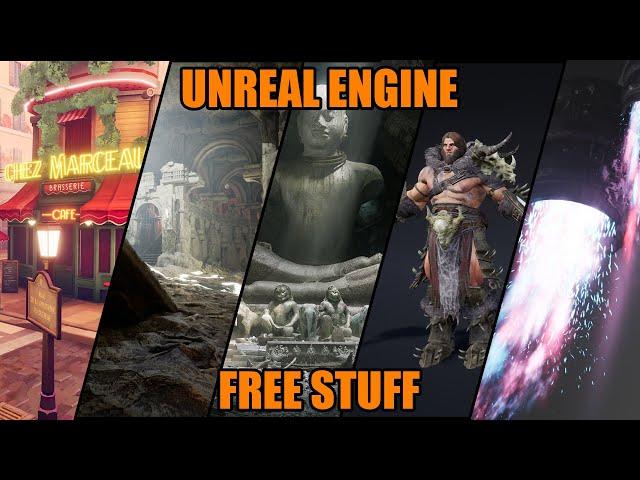 Unreal Engine Marketplace Free Stuff | $383 FOR FREE | October 2024