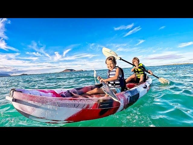 Kayaking and Fishing off a Tiny Coastal Island