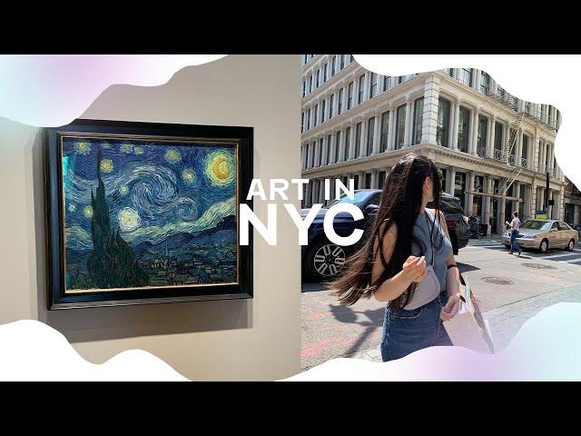 An Artist's Guide To NYC Art | *NYC VLOG*