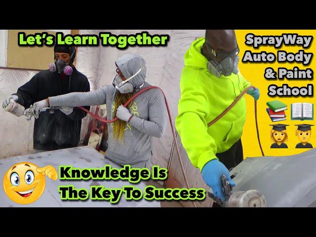 Learn Auto Body & Paint School - SprayWayCustoms DIY Bodywork Automotive Repair Training Course
