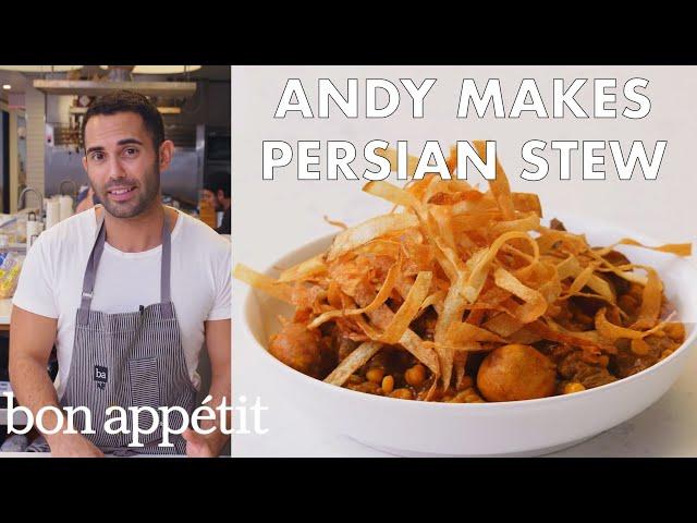 Andy Makes Khoresh Gheymeh (Persian Stew) | From the Test Kitchen | Bon Appétit