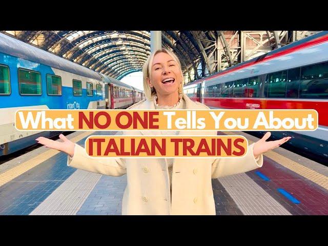 HOW TO Travel ITALY BY TRAIN: MUST-WATCH Before You Travel to Italy! I Italy Trains I Italy Travel