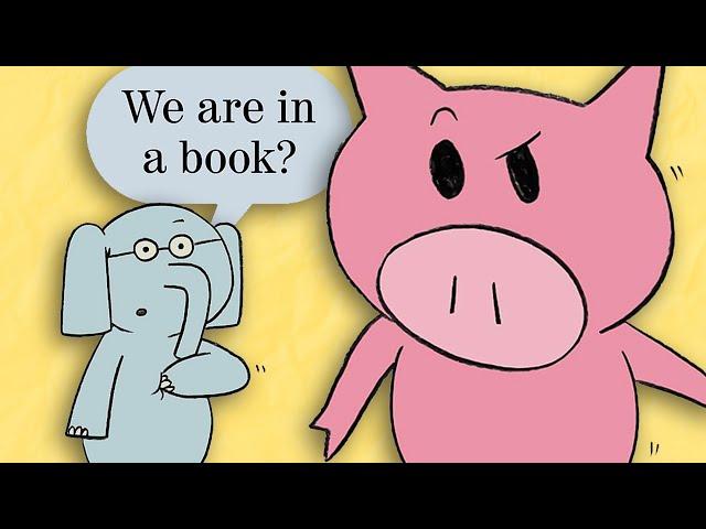 Piggie and Gerald Are In A BOOK! - We Are In A Book   | Mo Willems Workshop