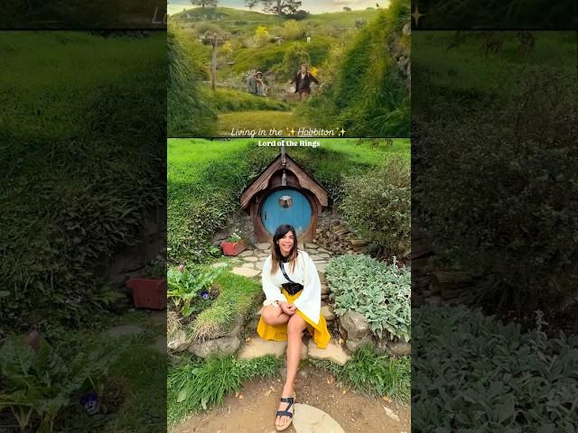 I Visited the Hobbiton Home!! Lord of the Rings!!  #travel