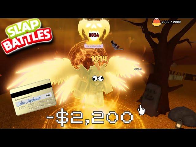 $2,200 To Offer Jack's Grave 1000 Souls KILLSTREAK | Slap Battles Roblox