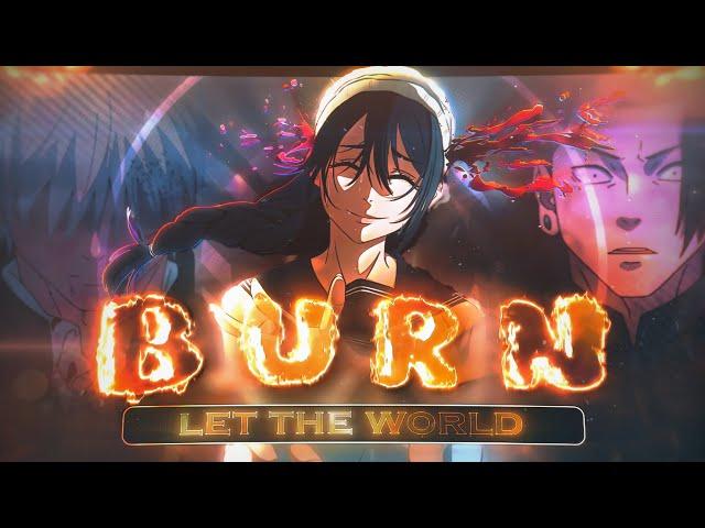 LET THE WORLD BURN  - Riko Death JJK [Edit/AMV] 4K!