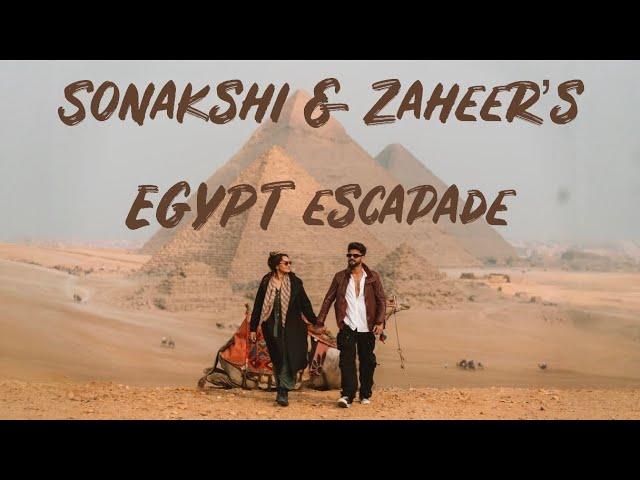 Sonakshi and Zaheers trip to Egypt! The first travel vlog is out!!! #SonaZahTravelTales ️