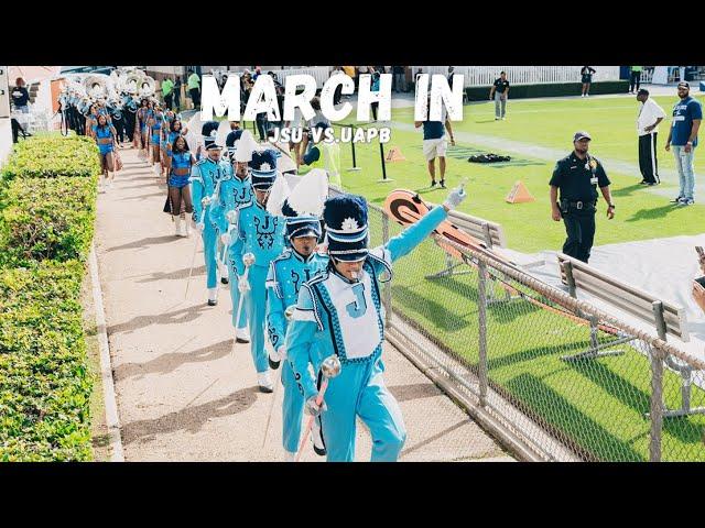 Marching In | Jackson State University vs UAPB (Homecoming 2024)