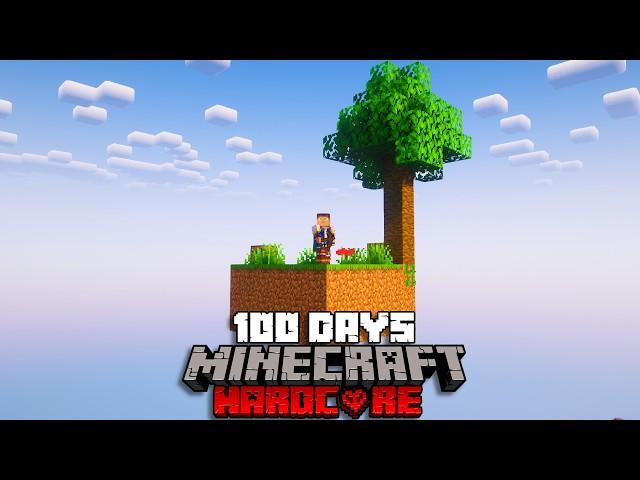 100 Days of Skyblock Infinite in Minecraft Hardcore