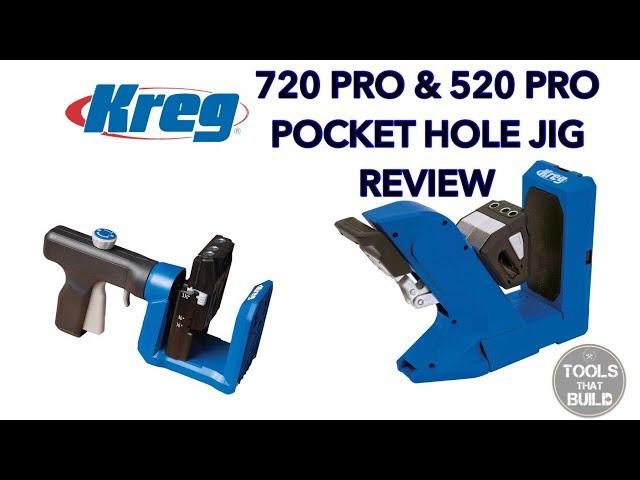 Kreg Tool 720 Pro And 520 Pro Pocket Hole Jig Overview