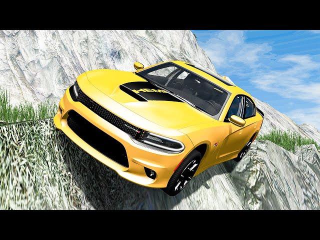 Cliff Drops #64 - BeamNG DRIVE | SmashChan