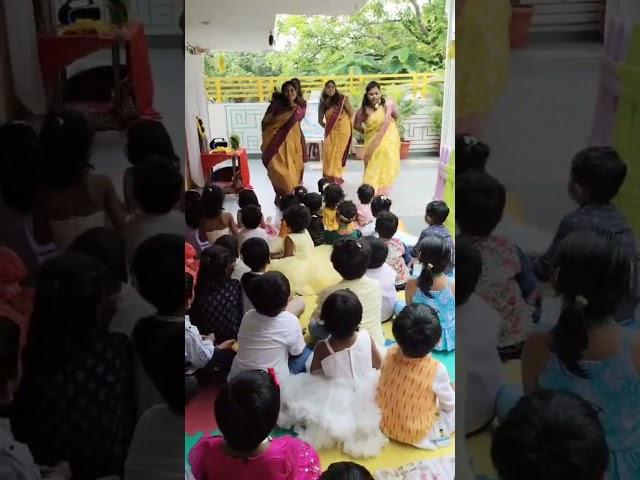 Sesame Preschool Anantapur celebrated Children's Day with a special show for the children.