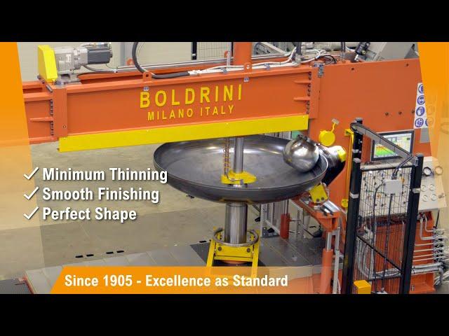 BOLDRINI CNC-controlled flanging machines RIBO series | Dished Ends Production