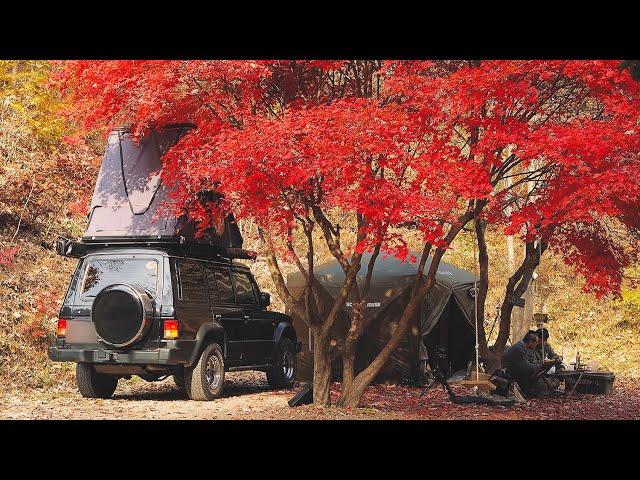 Camping in Forest with Family | Pajero Car Camping