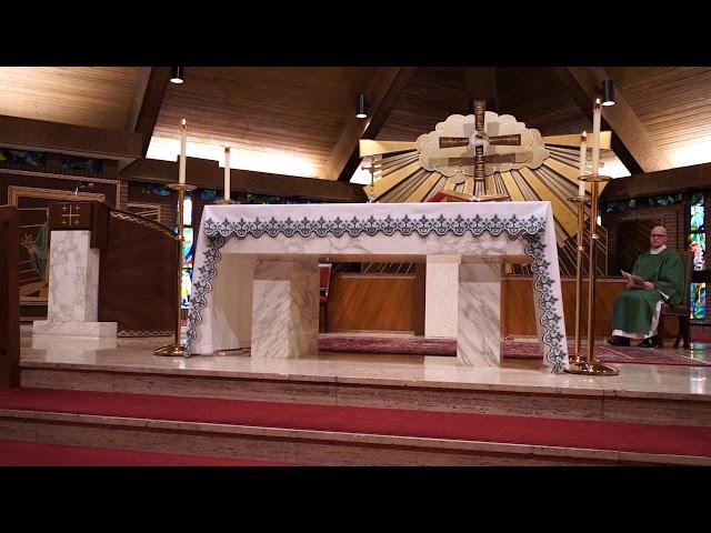 Mass on November 14th - Our Lady of Peace Catholic Church