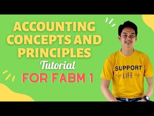 ACCOUNTING CONCEPTS AND PRINCIPLES