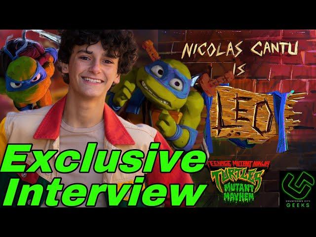 Nicolas Cantu Interview - TMNT Mutant Mayhem