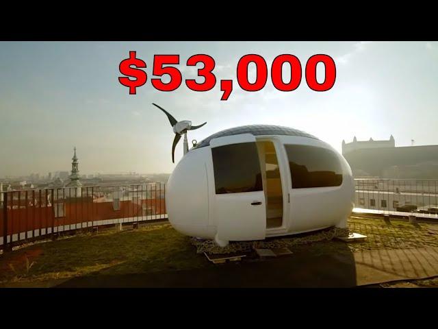 Inside an Ecocapsule Offgrid Tiny House