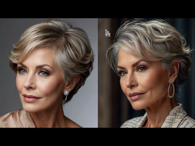 SHORT HAIR STYLES FOR WOMEN OVER 70 