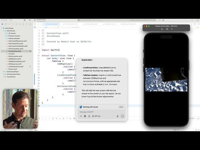 ChatGPT macOS app Work with Apps feature