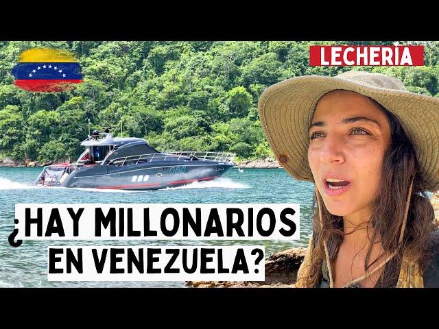 Asi son los VENEZOLANOS CON DINERO -Lechería