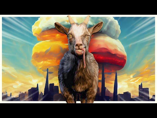 Ruining EVERYTHING in Goat Simulator 3